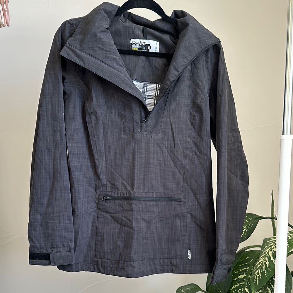 burton pull over jacket
